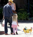 Jason Priestley With His Family