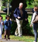 Jon Voight Takes Daughter Angelina Jolie's Children To The Park