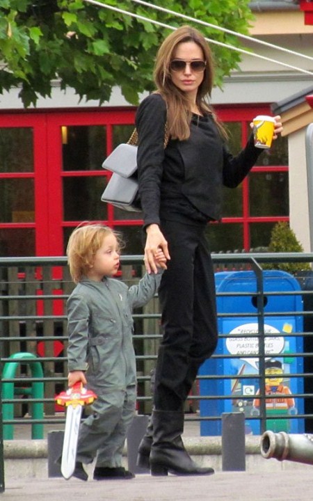 Angelina Jolie and Kids at Legoland in Windsor, UK – Sep 20