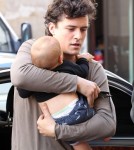 Miranda Kerr and Orlando Bloom Out in Paris With Flynn September 29, 2011