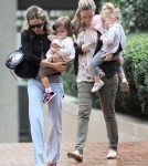 Sarah Jessica Parker takes her twin daughters Marion and Tabitha