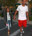 Will Smith and Willow at Barnes & Noble