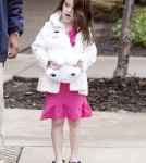 Katie Holmes ans Suri Cruise Leave the Children’s Museum of Pittsburgh and get icecream