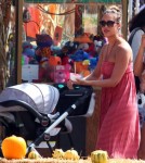 Jessica Alba And Family At Shawn's Pumpkin Patch