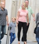 Britney Spears and Her Sons in Paris October 4, 2011