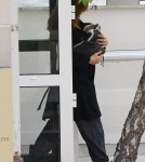 Carla Bruni and her new baby girl Giulia leaving the Clinique de la Muette hospital Paris, France