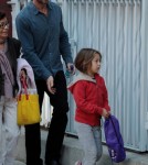 Hugh Jackman Drops Ava Off at School