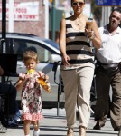 Jessica Alba and Honor Out and About In Los Angeles, California