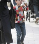 Gwen Stefani goes for a stroll with Kingston in Primrose Hill, London.