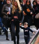 Gisele Bundchen out to eat in NYC with Benjamin Brady (November 19).
