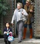 Katherine Heigl, her daughter Naleigh, and Katherine's mother Nancy lunched at Cliffs Edge restaurant in Los Angeles, California on November 12th, 2011.