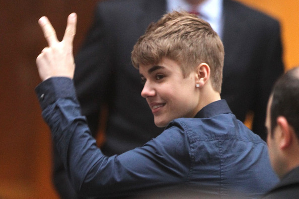 Justin Bieber at the "Today" show in New York City nov 4 2011