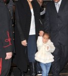 Jennifer Lopez and her twins, Max and Emme, were spotted leaving their NYC hotel on Tuesday (November 8).