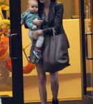 Miranda Kerr out in NYC With Her Adorable Son Flynn (November 10).
