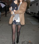 Miranda Kerr and Flynn in New York City on Tuesday (November 22).