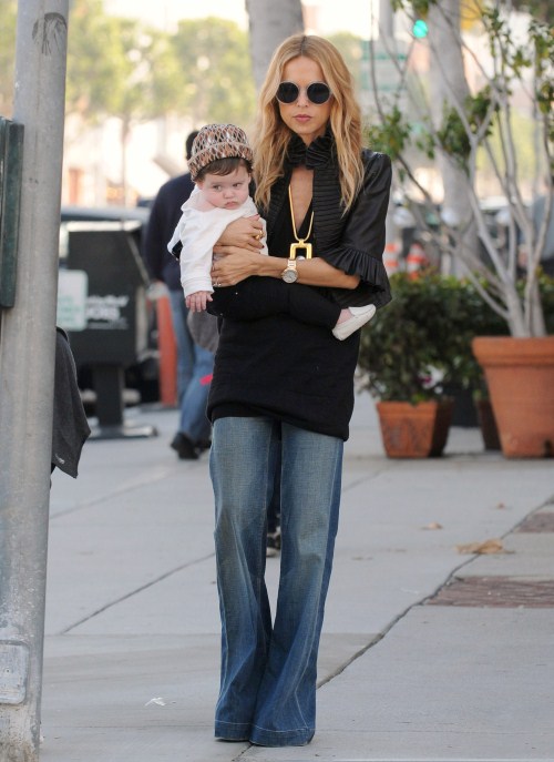 Rachel Zoe was spotted taking a stroll with her adorable little son Skyler Berman through Beverly Hills, California on November 16, 2011.