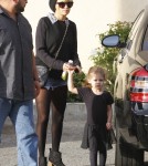 Nicole Richie took daughter Harlow Madden to ballet class in Los Angeles, CA on November 9th, 2011.