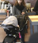 Jessica Alba Grabs Coffee in NYC With Haven