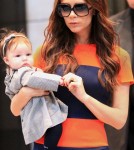 Victoria Beckham and daughter Harper Seven in New York City (November 15).