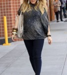 A Very Pregnant Hilary Duff Goes Shopping