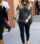 A Very Pregnant Hilary Duff Goes Shopping