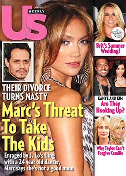 Marc Anthony Calls Jennifer Lopez A Bad Mom, Threatesn To Take Kids!