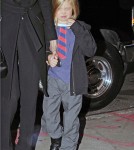 Angelina Jolie takes her children Shiloh, Zahara and Pax to watch the movie "The Muppets" in New York City.