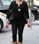 Hilary Duff shopping on Melrose Avenue in Los Angeles (December 14).