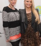 Jessica Simpson and Ashlee Simpson aunch of Jessica Simpson Girls at Dylan's Candy Bar December 1, 2011 in New York City