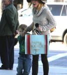 "Modern Family" star Julie Bowen and her son Oliver spend the day together shopping in Los Angeles