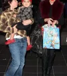 Kourtney Kardashian & Family at the Disney On Ice Toy Story 3 (December 14)