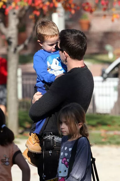 Mark Wahlberg, Rhea Durham, daughters Ella Rae and Margaret Grace, sons  Michael and Brendan Joseph with the family nannie Cassie attend as Mark  Wahlberg is honored with a star on the Hollywood