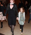 Molly Ringwald and her daughter attending the opening night of "Wicked" at the Pantages Theatre, Hollywood 12-01-2011