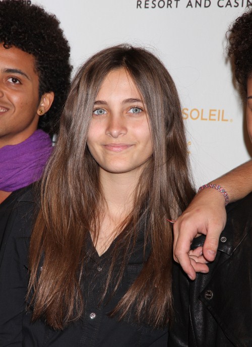 Paris Jackson attends the Michael Jackson Immortal World Tour premiere By Cirque du Soleil at the Mandalay Bay Hotel and Casino in Las Vegas, Nevada on December 3, 2011.