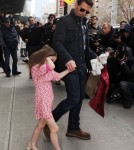 Tom Cruise and Suri Cruise in NYC December 16, 2011