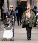 Naomi Watts, son Samuel and Her Mother in NYC