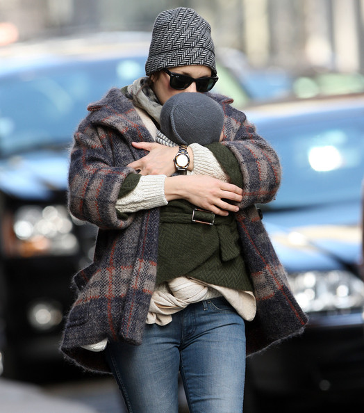 Sarah Jessica Parker picking up her twin Marion and Tabitha from school in New York City, NY on February 10, 2012.