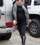 Hilary Duff heading to piloxing class (February 7)