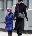 Meg Ryan was out and about with her daughter Daisy True in the Soho area of New York on February 11, 2012.