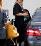 Molly Sims has lunch at The Farm restaurant in Beverly Hills - Feb 17 2012