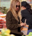Designer Rachel Zoe hit the Whole Foods Market in Los Angeles, California on February 28, 2012 with her son Skyler Berman and a nanny for some fresh goods after lunch at the News Room.