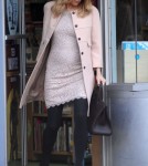 Sienna Miller on the set of "A Case of You" (February 17)