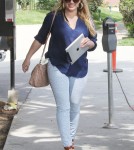 Hilary Duff Steps Out For First Time Since Having Her Baby