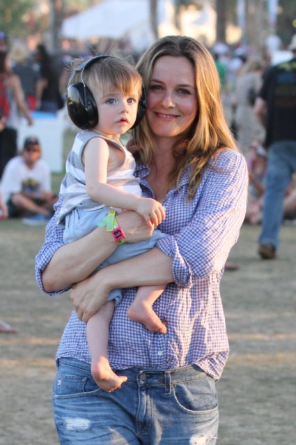Alicia Silverstone Takes 11 Month Old Son To Coachella