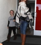 Kate Hudson returned from her Cancun, Mexico at LAX with her two boys Ryder and Bing in Los Angeles, California on April 1, 2012.