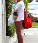 Selma Blair returned home with her son Arthur Bleick in Los Angeles, California on April 24, 2012.