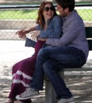 Pregnant Alyson Hannigan spends family time at the park 0504