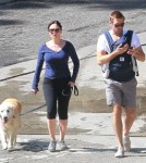 Curtis Stone and Lindsay Price go hiking with Hudson 0517