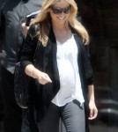 sarah Michelle Gellar heading out to get some lunch at Lemonade in Brentwood, California on May 9, 2012.