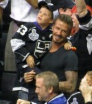 David Beckham And Sons Watch Stanley Cup Finals 0612